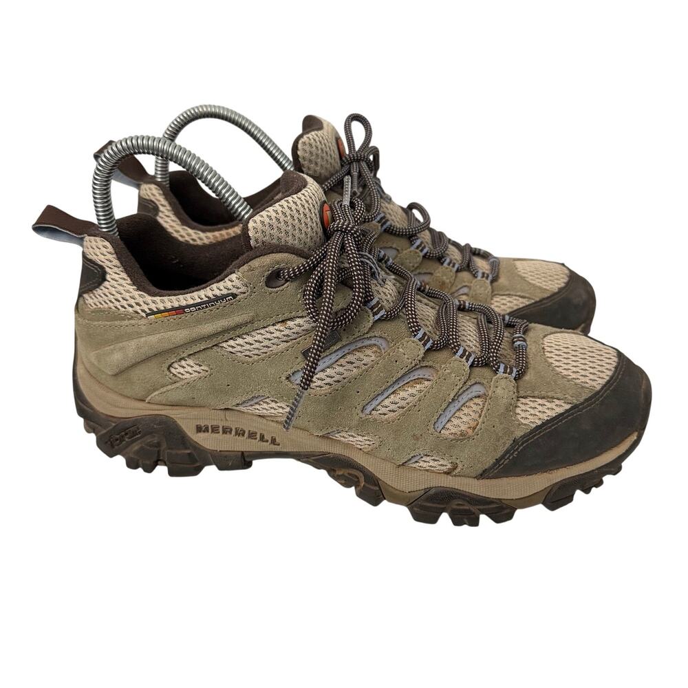 Merrell Moab 2 Shoes Women's Size 10.5 Waterproof Hiking Vibram Dusty Olive
